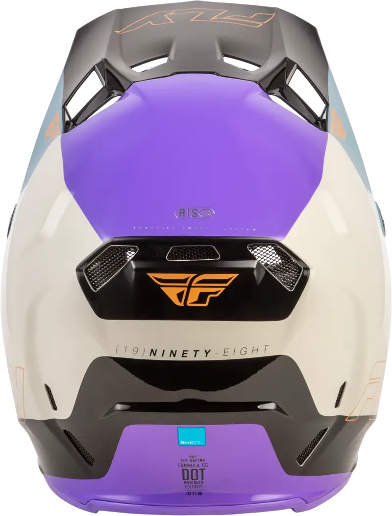 Formula Cc Glide Helmet Purple/Stone/Black Sm - FLY RACING