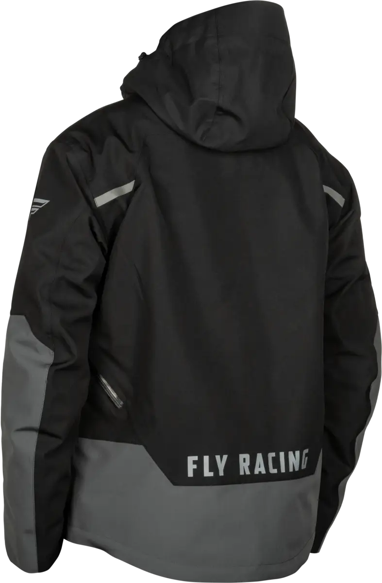 Carbon Jacket Black/Grey 3x - FLY RACING