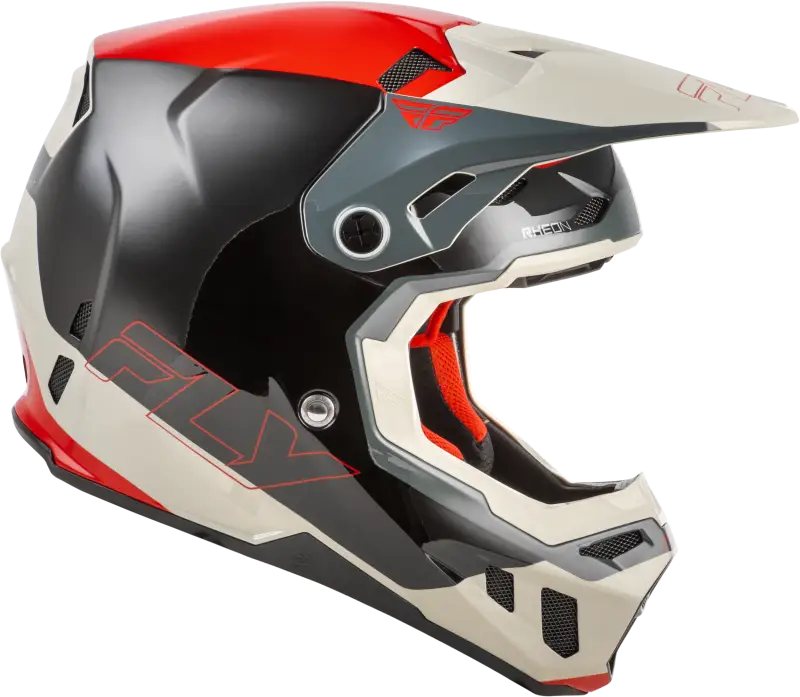 Formula Cc Glide Helmet Black/Red/Grey Sm - FLY RACING