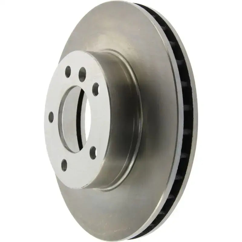 Vented metal brake rotor for Centric C-Tek Standard Brake Rotor Rear shown in action
