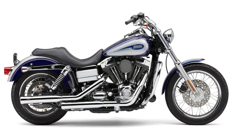 3" Nh Series Slip Ons Chrome Dyna 91 17 - COBRA