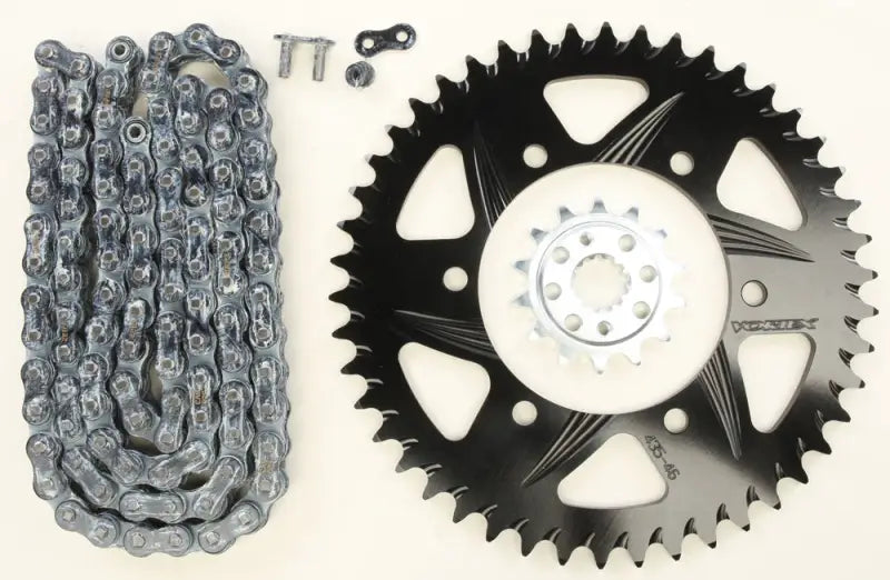 CK4262 Sprocket/Chain Kit Stl/Alu 14/46t Blk Sx3 520 106l Blk