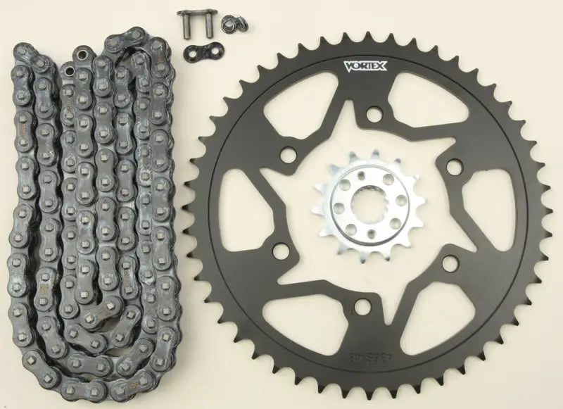 CK4265 Sprocket/Chain Kit Stl/Stl 14/48t Sil Sx3 520 108l Blk