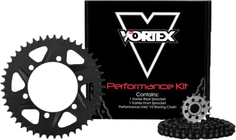 CK6257 Sprocket/Chain Kit Stl/Alu 14/47t Blk Rx3 520 110l Blk