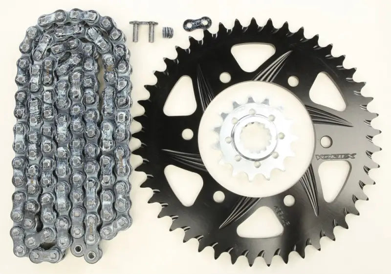 CK6270 Sprocket/Chain Kit Stl/Alu 15/45t Blk Rx3 520 114l Blk