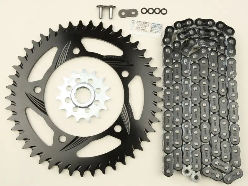 CK6287 Sprocket/Chain Kit Stl/Alu 15/45t Blk Rx3 520 114l Blk