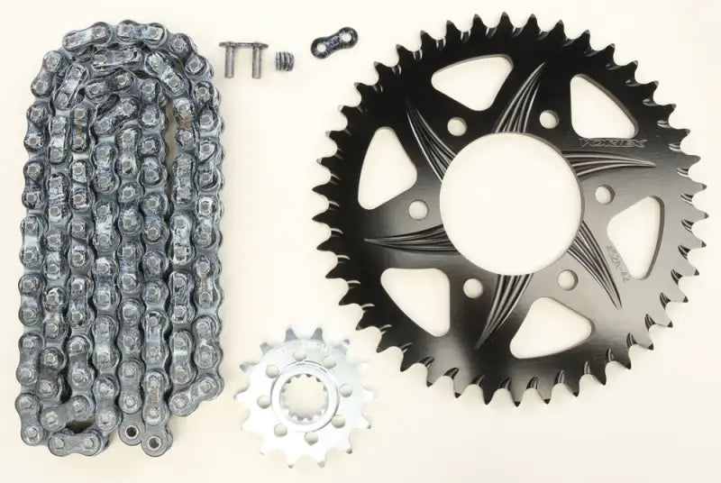 CK6299 Sprocket/Chain Kit Stl/Alu 14/42t Blk Rx3 520 108l Blk