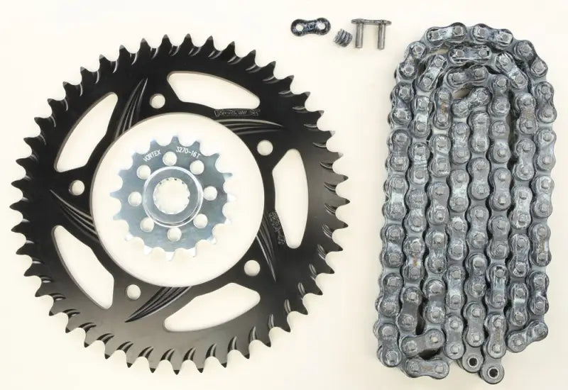 CK6305 Sprocket/Chain Kit Stl/Alu 16/45t Blk Rx3 520 112l Blk