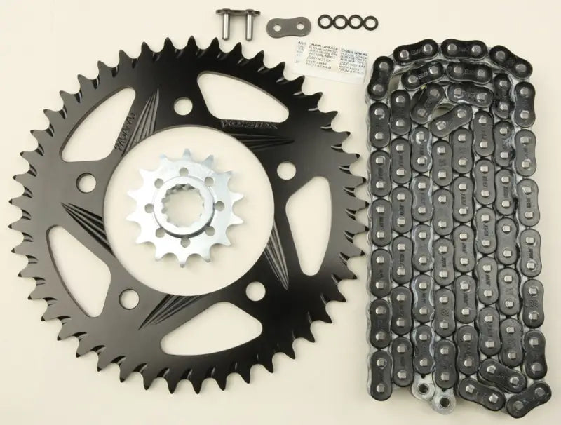 CK6323 Sprocket/Chain Kit Stl/Alu 14/45t Blk Rx3 520 108l Blk