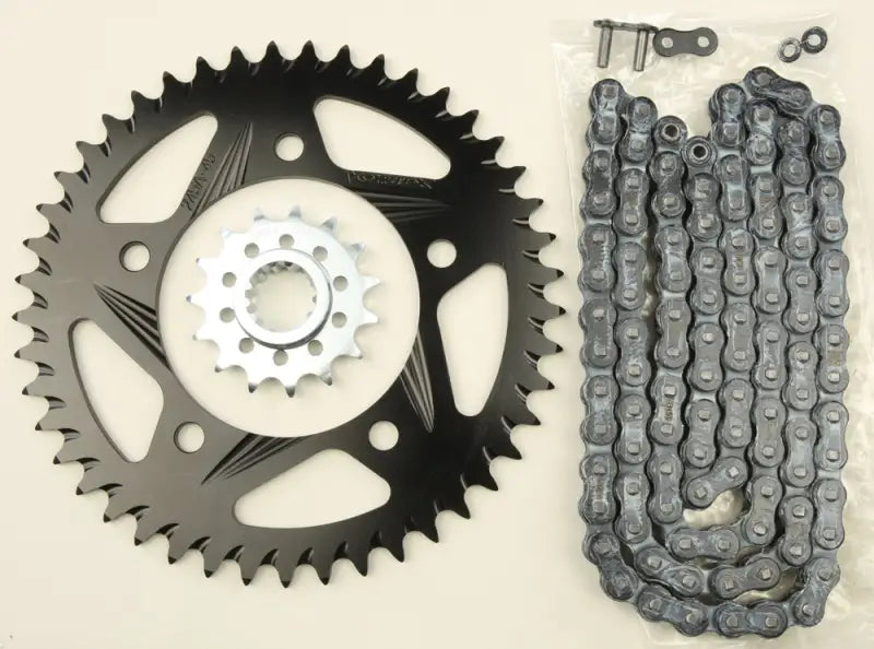 CK6324 Sprocket/Chain Kit Stl/Alu 15/45t Blk Rx3 520 108l Blk