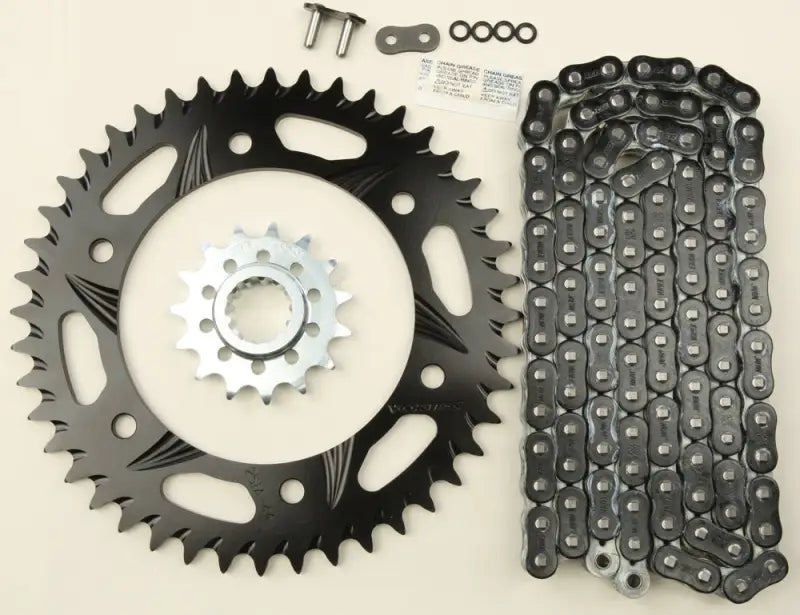 CK6332 Sprocket/Chain Kit Stl/Alu 15/44t Blk Rx3 520 112l Blk
