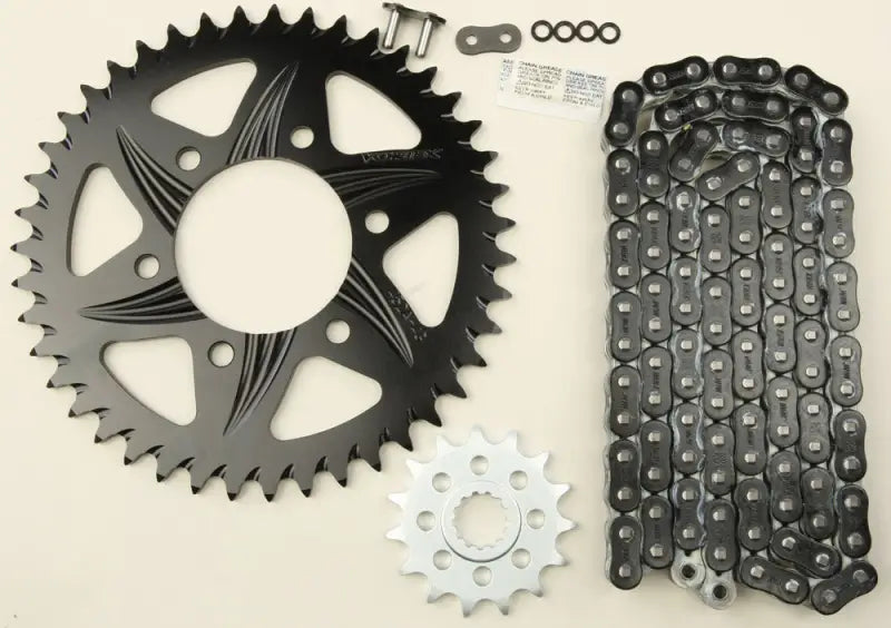 CK6346 Sprocket/Chain Kit Stl/Alu 15/43t Blk Rx3 520 112l Blk