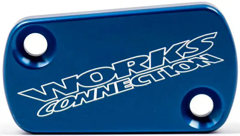 WORKS Clutch Cover Blue for Powersports