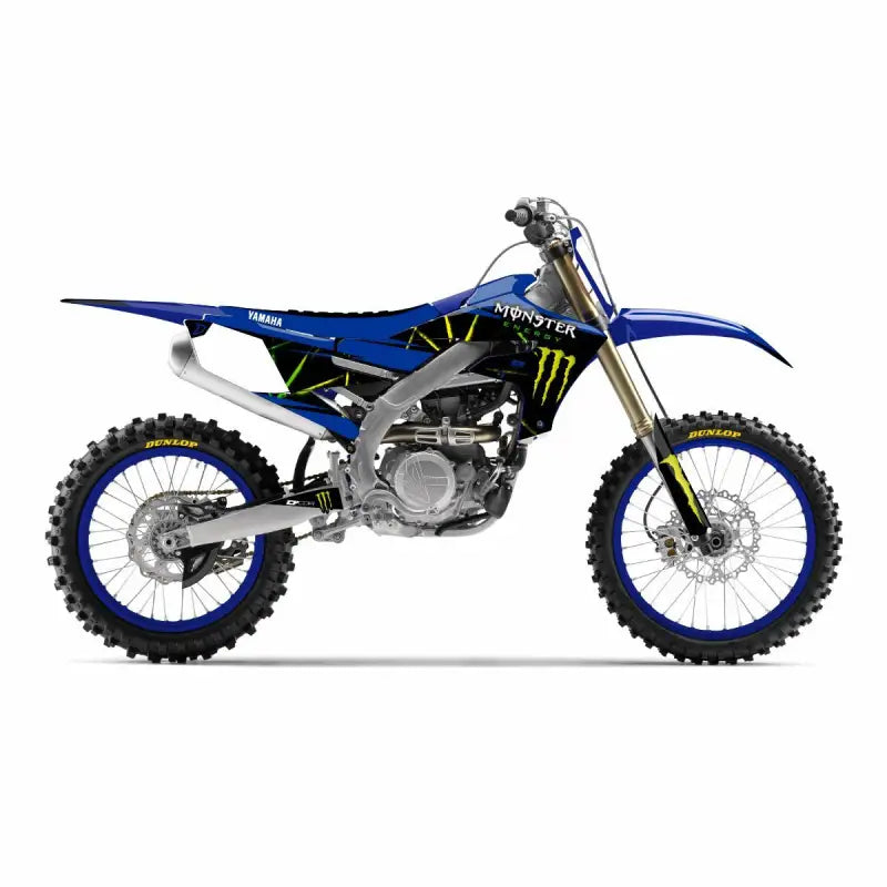 D-COR Cmplt Kit Monster Energy Slash White Bg