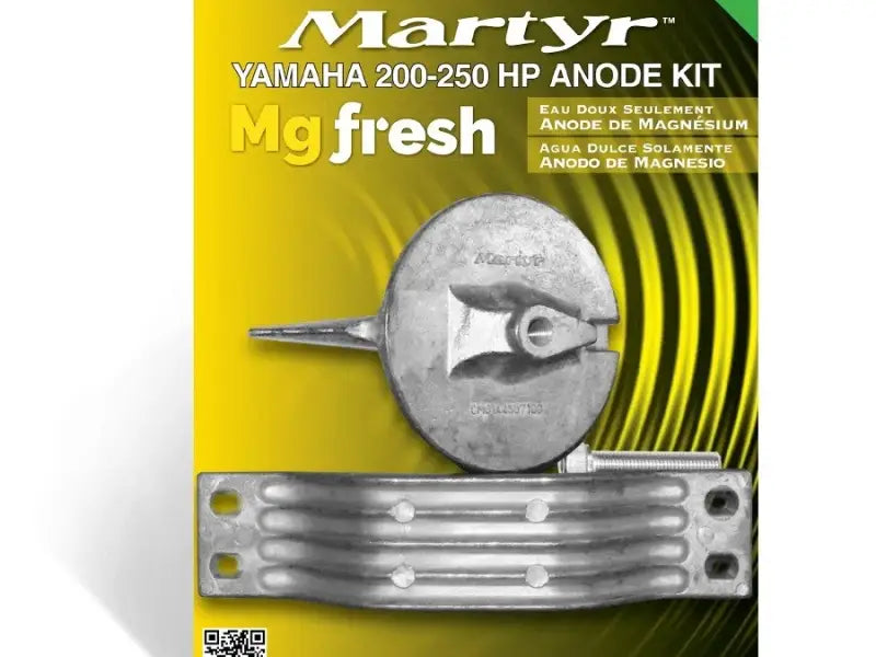 Yamaha 200-250 Hp Anode Kit - Magnesium for RV, Automotive, Powersports, off-road, marine, exterior, truck accessories, interior, truck bed, rv parts, Marine, AVADA - Best Sellers