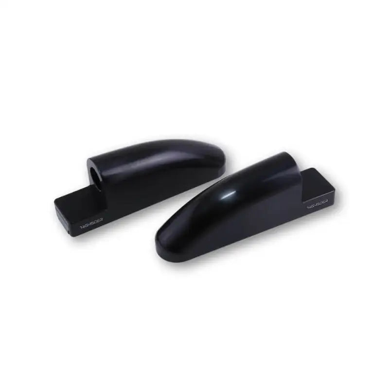 Cnc Fairing Mirror Adapters Long Pair Black