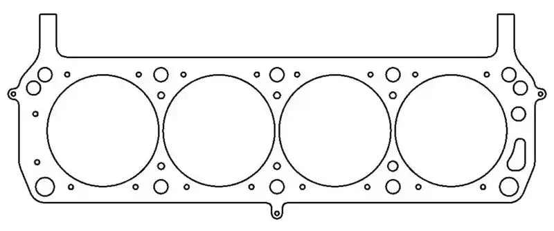Cometic Ford 302/351 4.155in Round Bore.040 inch MLS Head Gasket - Truck & Automotive