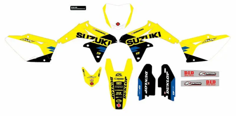 D-COR Comp Kit Suzuki Army White Bg