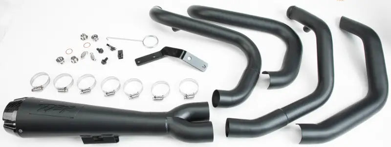 Comp S 2in1 Exhaust Sportster Black W/Cf End Cap