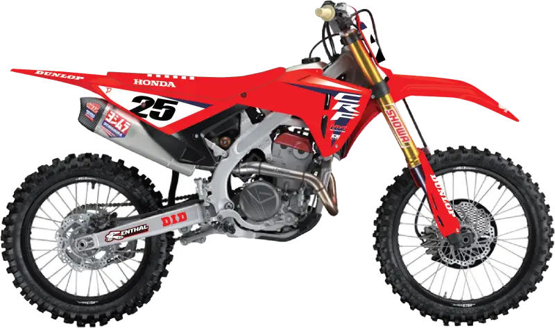 Complete Kit 25 Hrc Crf 250r (22 24) Blk Bg - D-COR