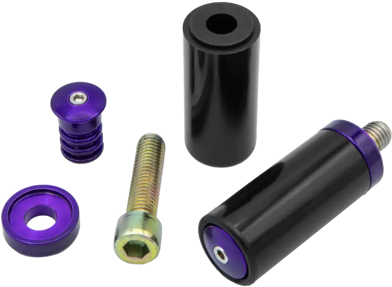 Crash Bar Extreme Chacho Purple Softail/Dyna - SANTORO FABWORX