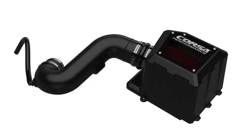 CORSA Performance Corsa 2019+ Chevrolet Silverado 6.2L V8 1500 Closed Box Air Intake With DryTech 3D Dry Filter