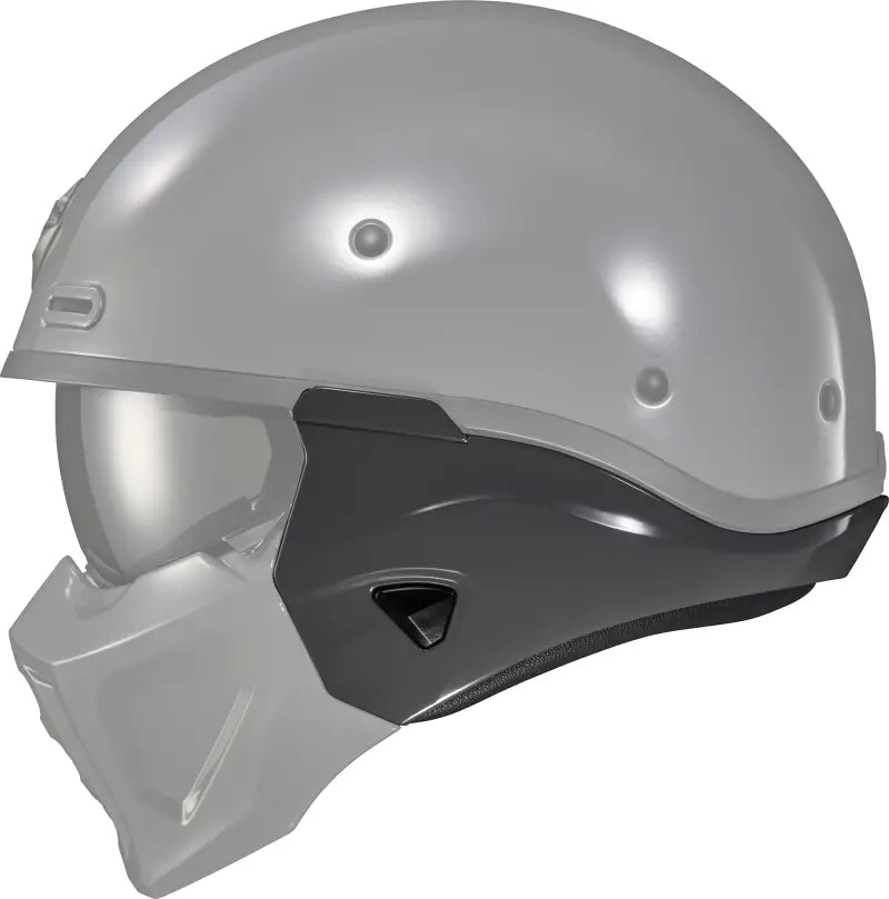 52-705-05 SCORPION EXO Covert X Neck Cover Cement Grey Lg 2x