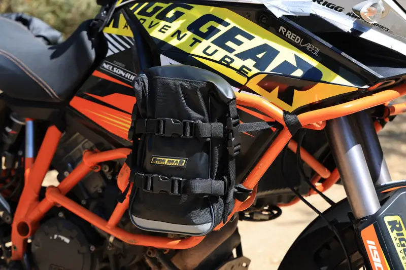 Trails End Crashbar/Tail Bag 7l Black - NELSON-RIGG