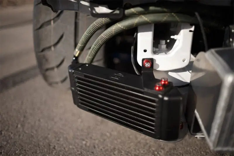 CSF Universal Dual-Pass Oil Cooler - M22 x 1.5 - 13in L 4.75in H 2.16in W - Truck & Automotive