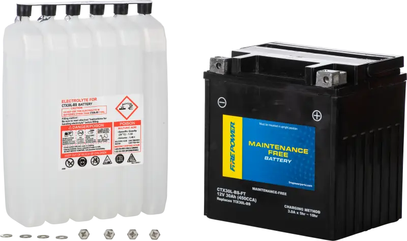 Battery Ctx30l Bs Ft Maintenance Free - FIRE POWER