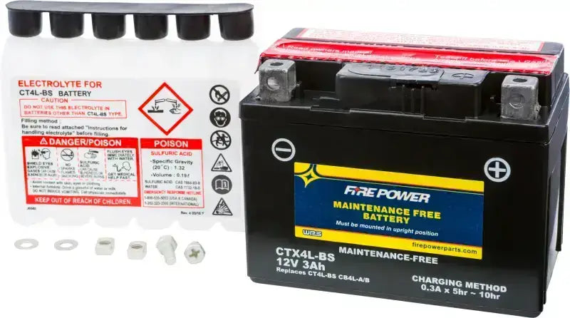 CTX4L-BS Battery Ctx4l Bs Maintenance Free
