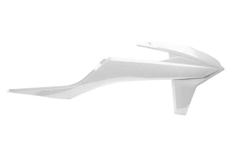 Cycra 19-22 KTM 125 SX Powerflow Radiator Shrouds - White - RV and Auto Parts