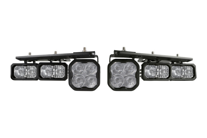 Diode Dynamics 21-Up Ford Bronco Stage Series Fog Pocket Kit - White Max - DD7182