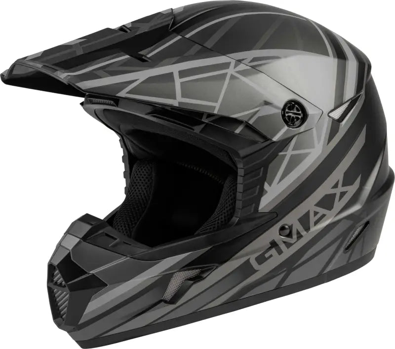 GMAX D3461503 Mx 46 Off Road Mega Helmet Matte Black/Grey Xs