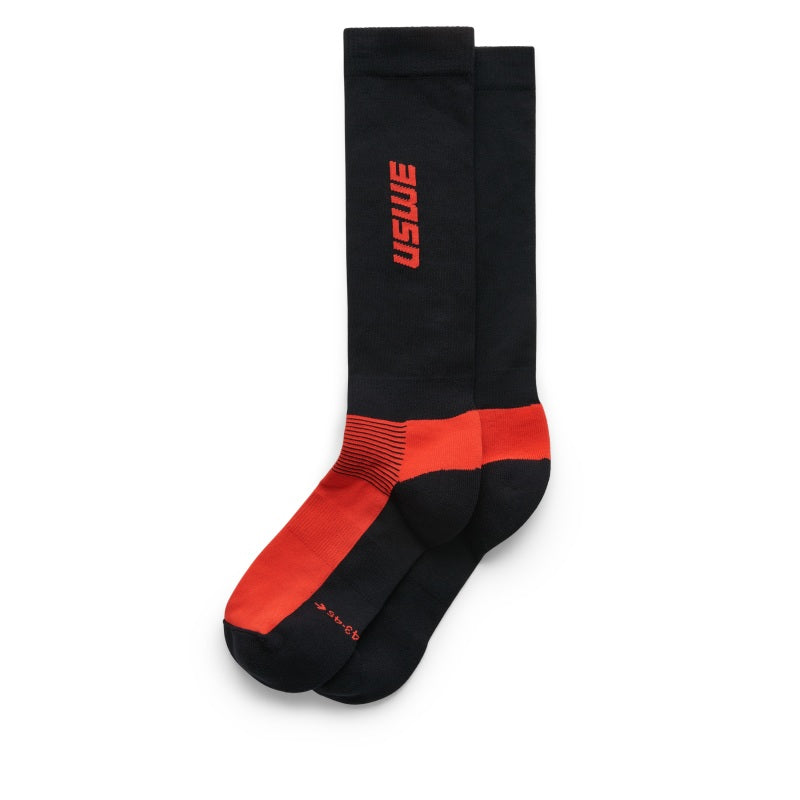 USWE Rapp Moto Sock Flame Red - Size 37/39 - 80295043400537