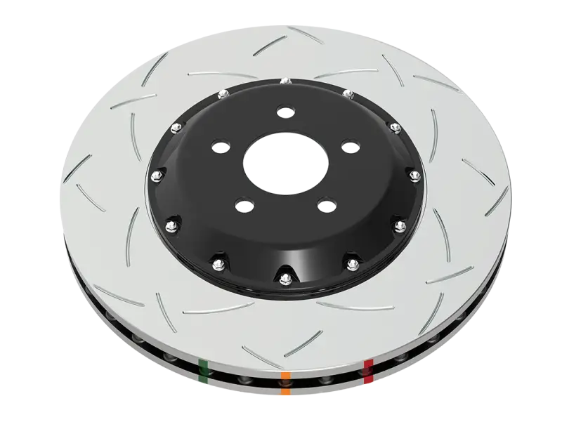 DBA 5000 series rotor for Chevrolet Corvette C8 Z51 with Brembo GT-R silver brake disc