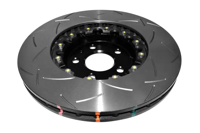 DBA 97-04 Corvette C5/C6 Front Slotted 5000 Series 2 Piece Rotor Assembled w/ Black Hat - Truck & Automotive