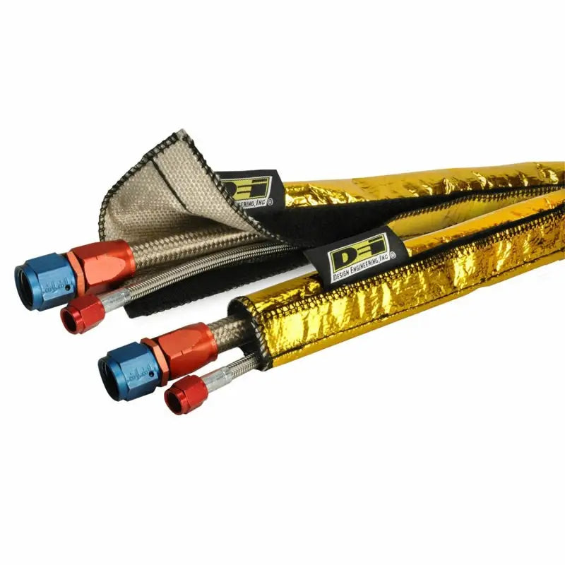 DEI Heat Shroud Gold 2in to 2.5in x 36in - Truck & Automotive