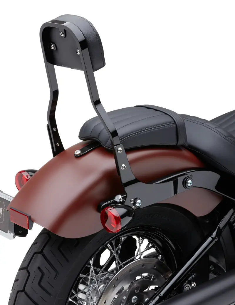 Detachable Backrest Short Black Fxlr/S 18 22 - COBRA