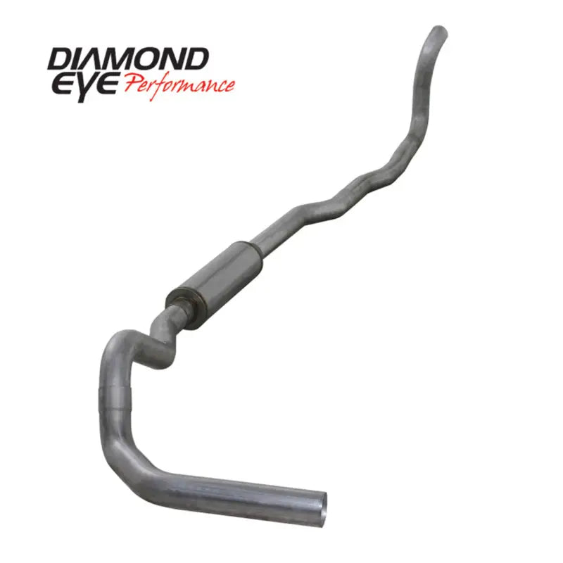 Diamond Eye KIT 4in TB SGL AL: 4-WHEEL DRIVE ONLY 89-93 DODGE CUMMINS 5.9L