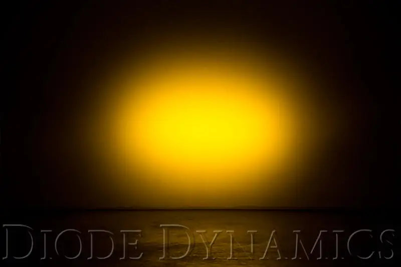 Diode Dynamics 6 In LED Light Bar Single Row Straight SS6 - Amber Wide Light Bar (Pair) - DD5044P