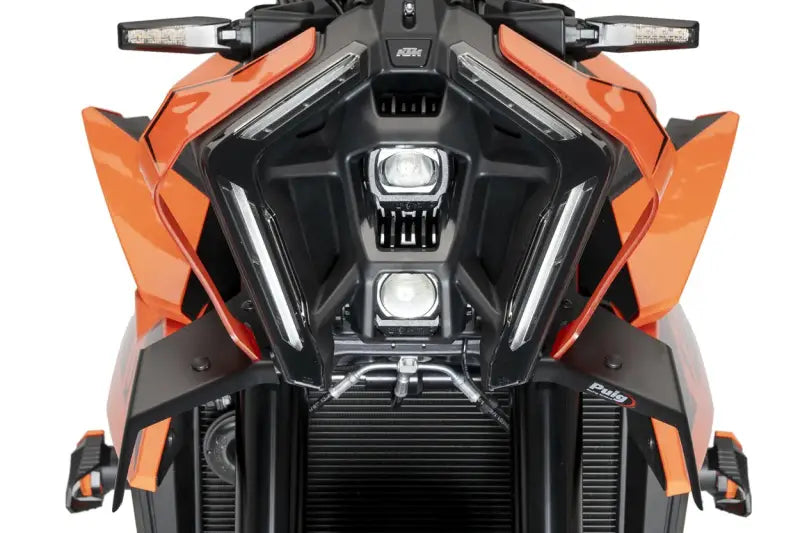 Downforce Front Spoiler Matt Black Ktm - PUIG