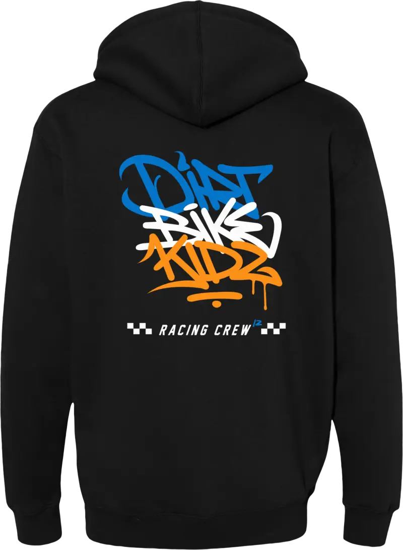 Drippy Youth Hoodie Black Yl - DBK