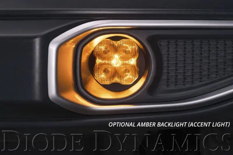 Driving/ Fog Light LED Bulb; White Luxeon Z ES 3 Inch Round; 14.5 Watt Bulbs; 1.1 AMP Draw At 12.8 Volt; SAE Fog/ Wide