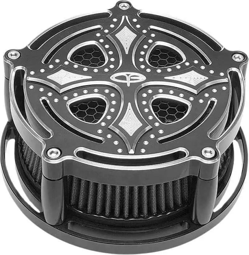 DRK-210-4H-BLK Billet Air Cleaner Dark Side Black