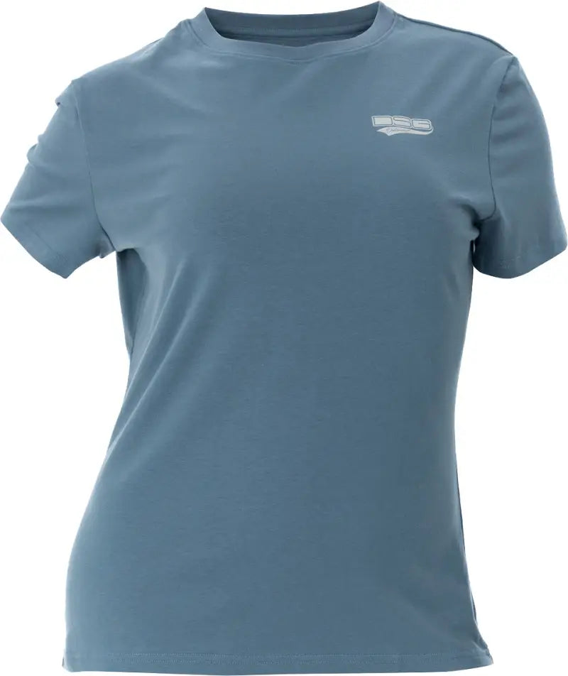 Dsg Casual Logo Tee Steel Blue Sm - DSG