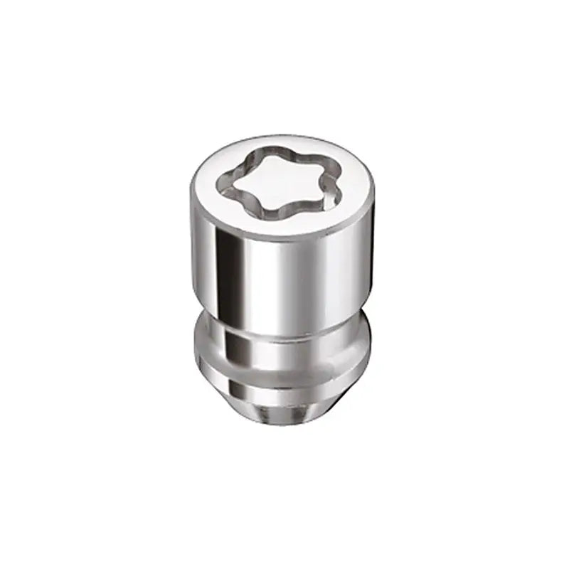 Shiny silver wheel lock from Durable 4 Pack 12X1.5 Con Whl Lok for easy use