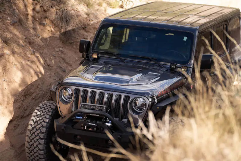 DV8 Offroad 18-22 Jeep Gladiator JT Cowl Light Bar Bracket - Truck & Automotive