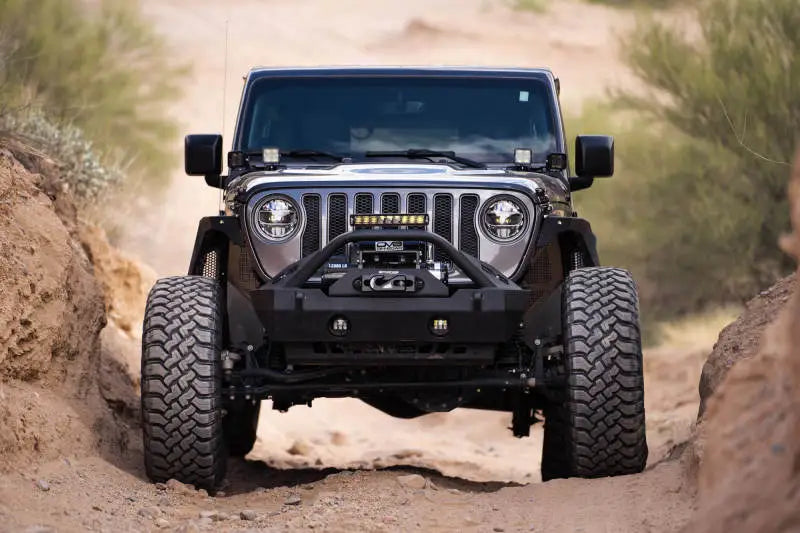 DV8 Offroad 18-22 Jeep Gladiator JT Cowl Light Bar Bracket - Truck & Automotive