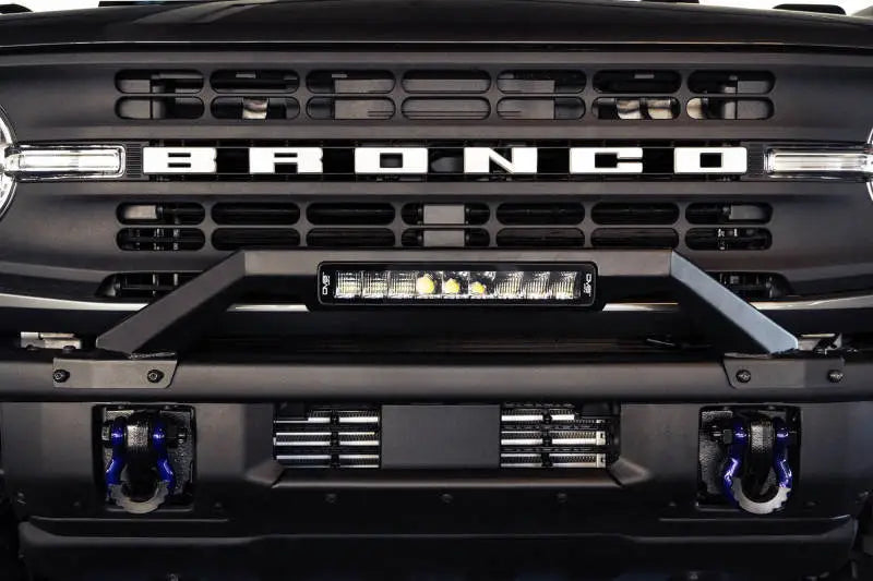 DV8 Offroad 21-22 Ford Bronco Factory Modular Front Bumper Bull Bar - Truck & Automotive